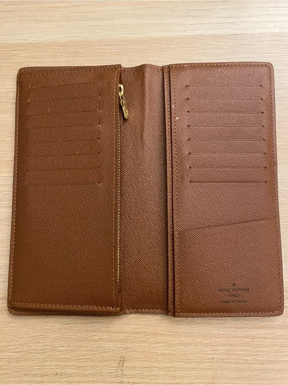 Louis Vuitton Monogram Canvas Brazza Wallet